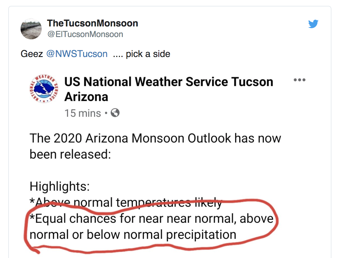 El Tucson Monsoon on Twitter